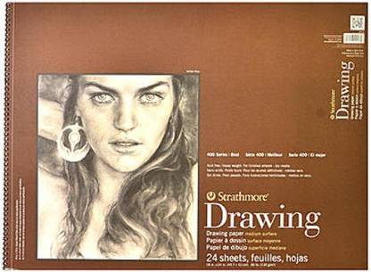 Strathmore 400 Series Drawing Paper Pad (18 In. x 24 In.) 1 pcs sku# 1831297MA