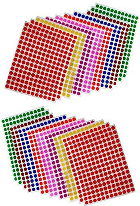 Labels, Indexes & Stamps Color-coding Labels Office & School ...