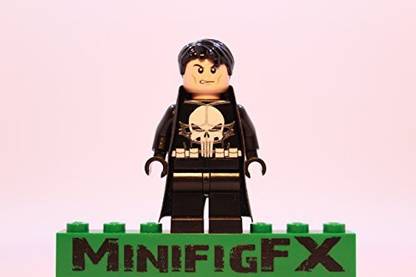 LEGO Custom Printed The Punisher Minifig Marvel Super Hero