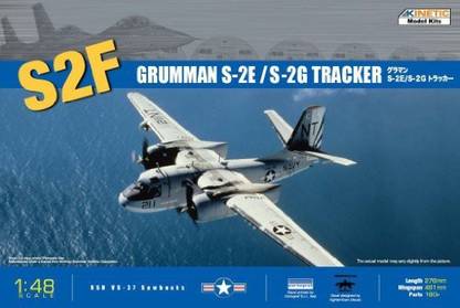 Kinetic 1/48 S2F/E/G Tracker Anti-Submarine Aircraft