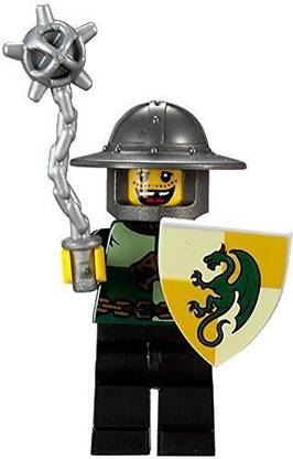 LEGO Kingdoms Chess, Minifigure, Pawn, Loose, Black Side