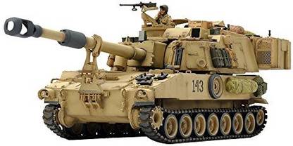 Tamiya Models M109A6 Paladin Us Self-Propelled Howitzer Hobby Model Kit