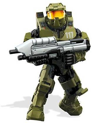 Mega Bloks Mega Construx Halo Heroes Master Chief Mark Iv Armor Figure
