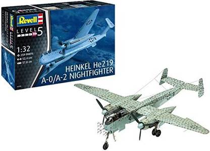 Revell 1/32 Heinkel He219 A-O/A-2 Nightfighter Kit - 3928
