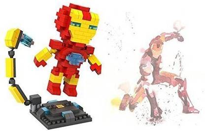 Genrc 250Pcs Ironman Super Hero Avengers Building Block Diy Bricks Toys Gifts 9447
