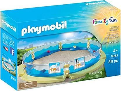 Playmobil Aquarium Enclosure Building Set