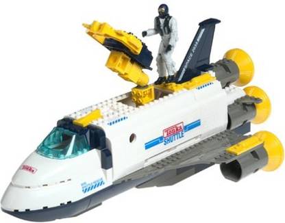 tonka Btr Search & Rescue Space Shuttle Mission With Astronaut Building Set