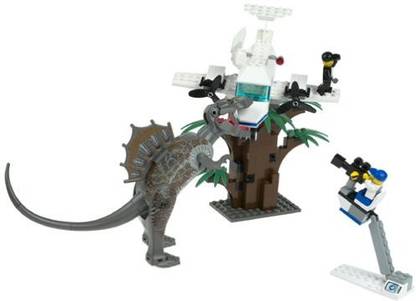 LEGO Studios Set #1371 Spinosaurus Attack Studio Jurassic Park 3