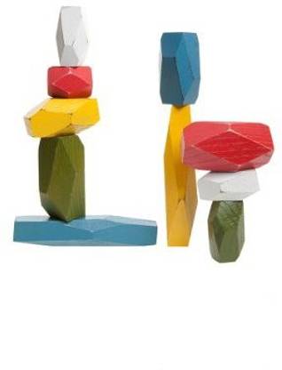 Areaware Balancing Blocks, Multi-Color