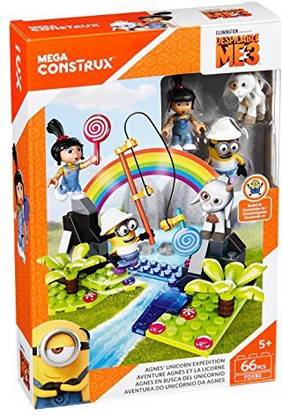 Mega Bloks Mega Construx Despicable Me Agnes Unicorn Expedition Building Set