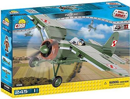 COBI 5516 Pzl P.11C Small Army Ww2, 245-Blocks