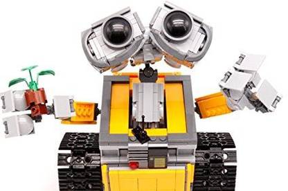 Unknown Idea Robot Wall-E Model Building Kits Blocks Toys For Children Gift