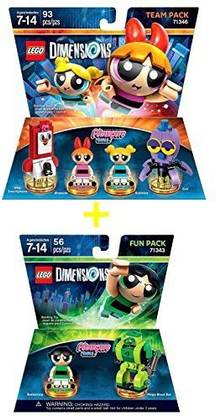 LEGO Dimensions Building Toy Pack (Powerpuff Girls & Buttercup 2 Pack Bundle)