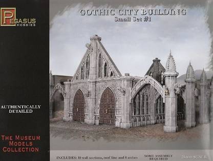 Horizon Hobby Pegasus Hobby Gothic City Building Small Set 1 By