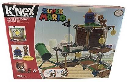 Knex K'Nex 38461 Super Mario Tanooki Mario Building Set With Limited Edition Tanooki Mario