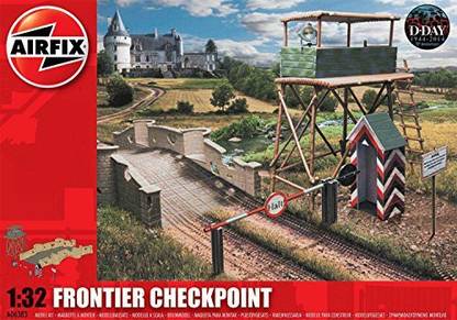 Airfix Frontier Checkpoint Model Kit (1:32 Scale)