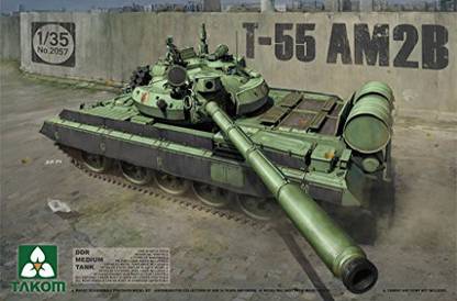 TAKom 1/35 Ddr Medium Tank T-55 Am2B No. 2057