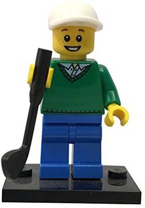 LEGO Golfer - Custom Minifigure With Golf Club