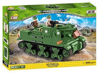 COBI M7 Priest 105Mm Hmc Tank Building Kit, Green