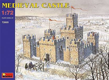 MiniArt 1:72 Medieval Castle Model Kit