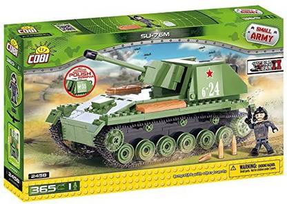 Small Army /2458/ Su 76, 365 Building Bricks By Cobi