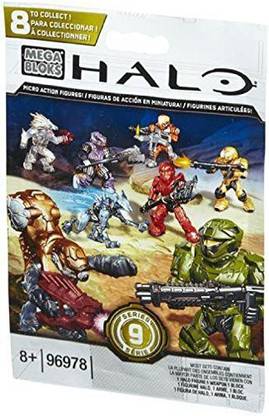 Halo Wars Halo Mega Bloks Series 9 Minifigure Mystery Pack [1 Random Mini Figure]