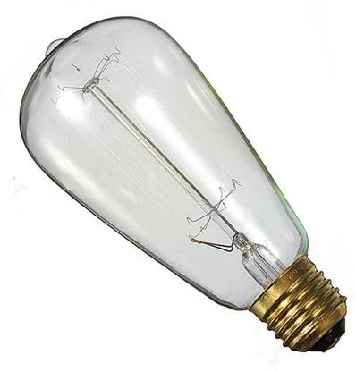 PR Prashant 40 W Basic Round ES27 Decorative Bulb