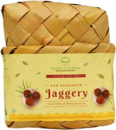 Green Canteen Raw Handmade Block Jaggery
