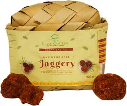 Green Canteen Raw Handmade Block Jaggery
