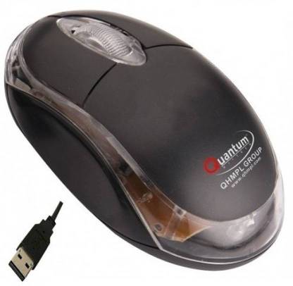 quantam 1000 DPI Wired Ambidextrous Optical  Gaming Mouse