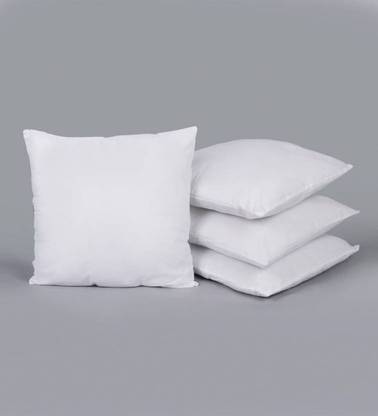 Shreejee Microfibre Cushion Pack of 4 Solid