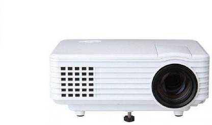 Punnkk P5 800 Lumens 800* 480 Resolution Led With Hdmi / Av/tv/ Vga /Usb Home Cinema (800 lm) Portable Projector