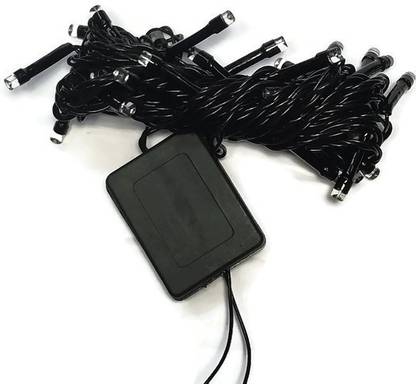 Sanfew 100 LEDs 9.14 m Black Steady String Rice Lights