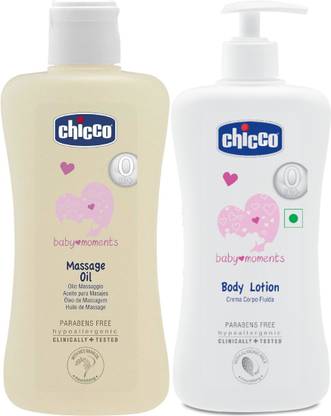 Chicco Massage Oil 200m- Lotion 500ml