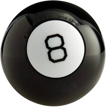 MATTEL Games Magic 8 Ball Mini Squash Ball