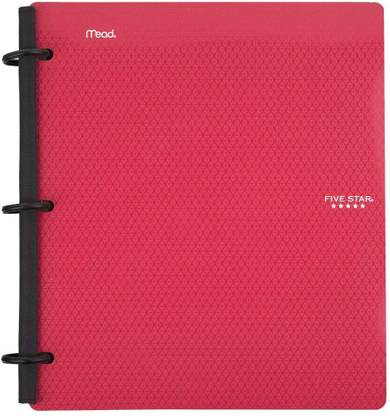 mead Flex Hybrid NoteBinder, 1 Inch Binder, Notebook and Binder All-in-One, Color Selected For You (29404) Binder Index Divider