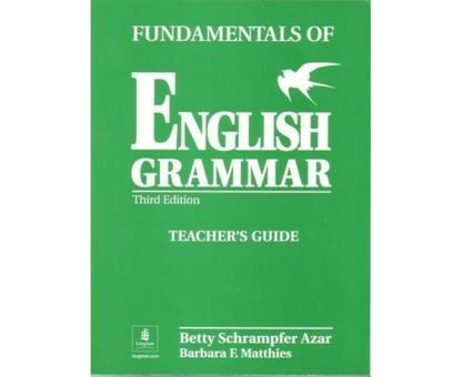 Fundamentals of English Grammar, Teacher's Guide