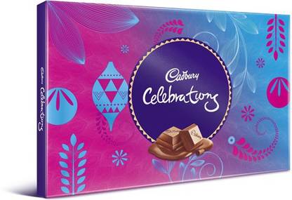 Cadbury Assorted Chocolate Gift Pack, 139 gm (Pack of 4) Bars