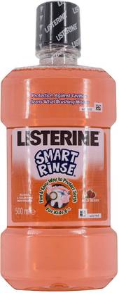 LISTERINE Smart Rinse for Kids, Mild Berry - 500ml