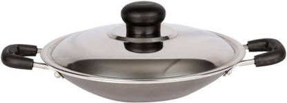 Elite Non Stick Appachatti Appam Pan with Lid Appachatty Pan 25 cm diameter with Lid 0.25 L capacity