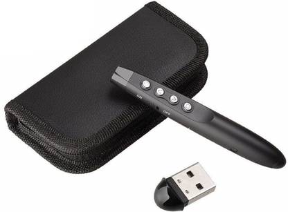Techtest Ppt Presenter Remote With Laser Pointer For Laptop Slide Wireless Powerpoint Clicker Usb Changer Power Laser Pointer Presenter