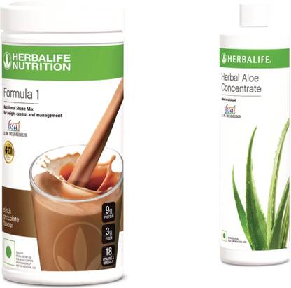 HERBALIFE Formula 1 Nutritional Shake Mix & Herbal Aloe Concentrate liquid. Nutrition Bars