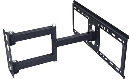 AlexVyan Special Movable Wall Mount Stand ( GERMAN CERTIFIED ) 26 to 55" ( 26 30 32 40 42 46 52 55 inch) 180 Degree Rotatable LCD Plasma LED Bracket for TV of Sony LG Samsung Micromax Lloyd Panasonic Bravia Phillips Yu Hier Videocon and Others Full Motion TV Mount