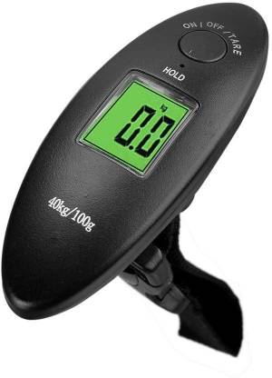 RIDDHI SIDDHI New Easy Grip Portable Digital Luggage Scale 40KG Suitcase Bag Travel Weighing Scale Weighing Scale