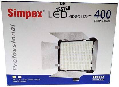 Simpex 400 0 Camera LED Light