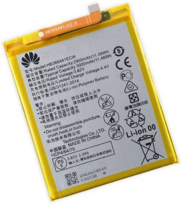 FliptrOn Mobile Battery For  Huawei P9 - 3000mAh, HB366481ECW
