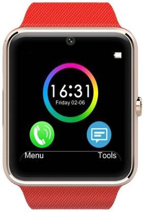 Adlyn A2_Red_Gold_ Fitness & Health Smartwatch