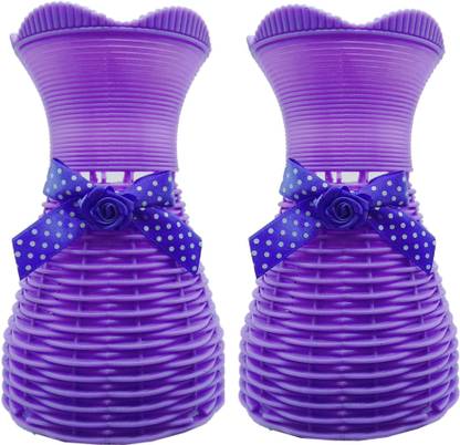 Foliyaj Plastic Vase