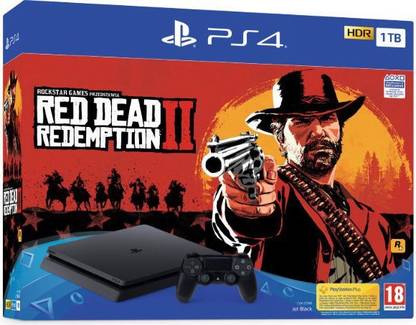 SONY PlayStation 4 (PS4) Slim 1 TB with Red Dead Redemption 2