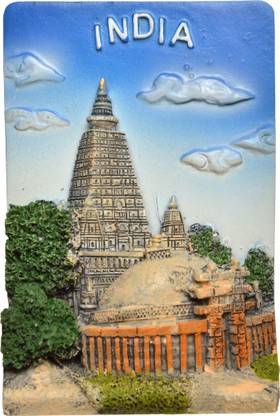 Temple Trees TSC 3009 India 3D Fridge Magnet Pack of 1